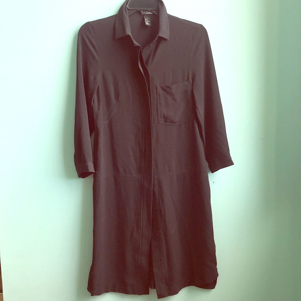 H&M’s Navy shirt dress